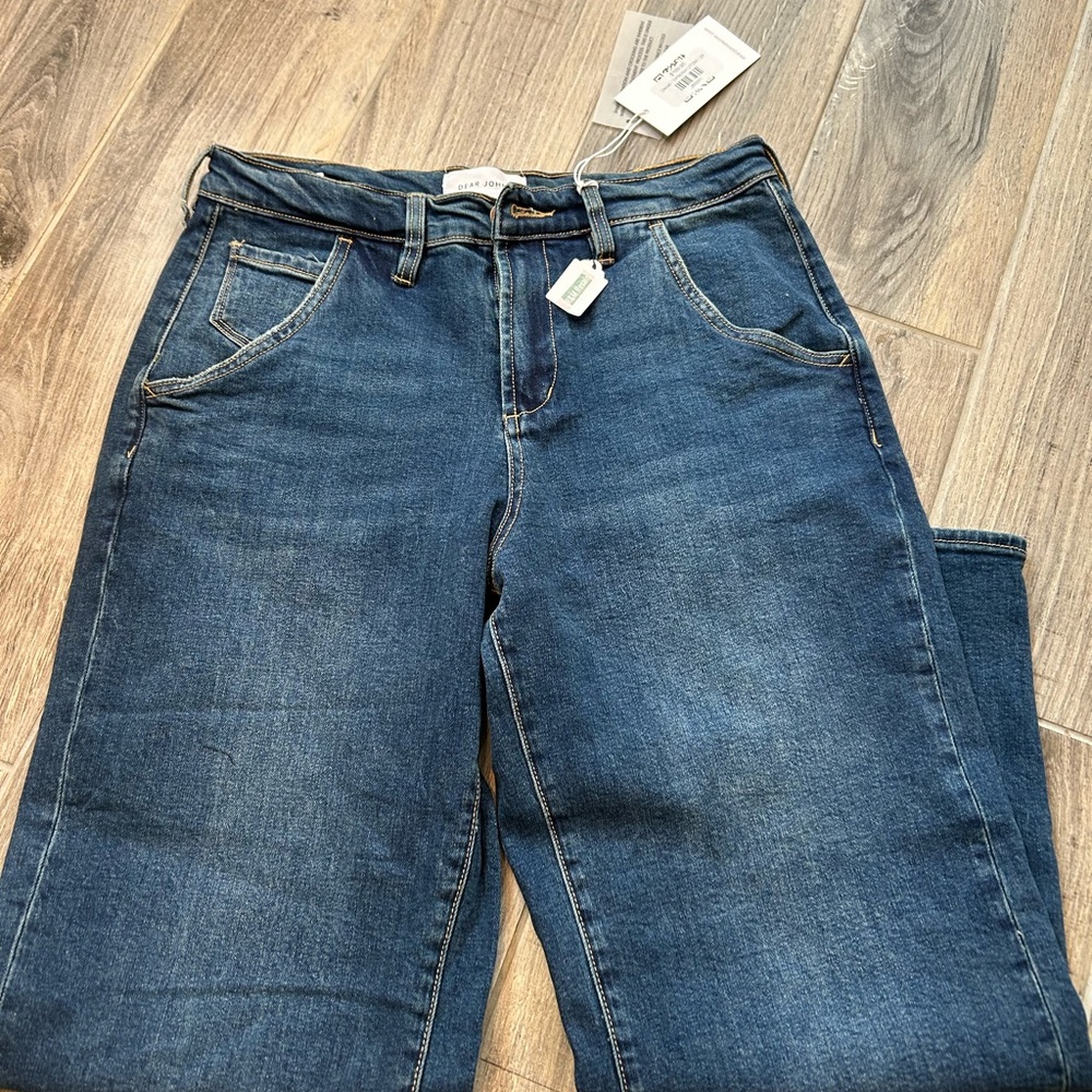 Dear John Classic Blue Straight Leg Pants